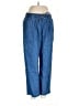 Old Navy 100% Cotton Blue Casual Pants Size Med Petite - photo 1