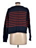 Madewell 100% Cotton Stripes Blue Pullover Sweater Size L - photo 2
