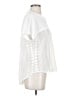 Daytrip White Short Sleeve Blouse Size S - photo 4