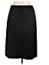 Sisley 100% Polyester Solid Black Formal Skirt Size EU (IT) 48 / US 12 - photo 1