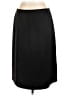 Sisley 100% Polyester Solid Black Formal Skirt Size EU (IT) 48 / US 12 - photo 2