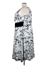 Perceptions Print Gray Cocktail Dress Size 3X - photo 5