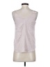 Express 100% Polyester Silver Sleeveless Blouse Size XS - photo 2