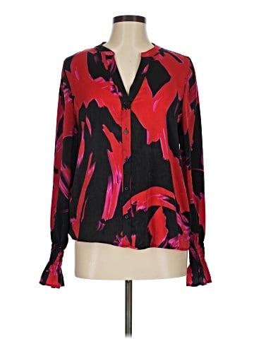 DKNY Long Sleeve Blouse (view 1)