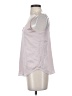 Express 100% Polyester Silver Sleeveless Blouse Size XS - photo 5