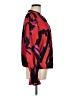 DKNY Print Red Long Sleeve Blouse Size M - photo 4