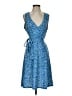 Sheilay Print Blue Casual Dress Size S - photo 1