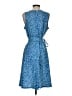 Sheilay Print Blue Casual Dress Size S - photo 2