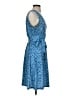 Sheilay Print Blue Casual Dress Size S - photo 4
