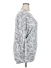 White House Black Market Print Silver Pullover Sweater Size 2XEstimated - photo 4