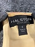 Halston 100% Silk Orange Blouse Size 6 - photo 7