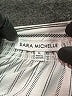 Sara Michelle 100% Polyester Silver 3/4 Sleeve Blouse Size L - photo 7