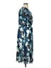 DKNY Print Blue Casual Dress Size 16 - photo 4