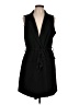 By Anthropologie 100% Polyester Black Vest Size L - photo 1