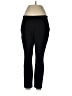 dalia Solid Black Active Pants Size L - photo 1