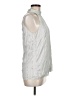 Theory 100% Polyester Silver Tank Top Size M - photo 4