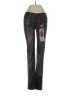 Zanadi Graphic Black Jeans Size 0 - photo 1