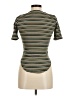 Almost Famous Green Short Sleeve Henley Size M - photo 2