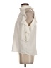 Topshop Ivory Sleeveless Blouse Size 4 - photo 5