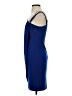 Betsy & Adam Solid Blue Cocktail Dress Size 4 - photo 5