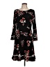Alfani Floral Black Casual Dress Size 12 - photo 1