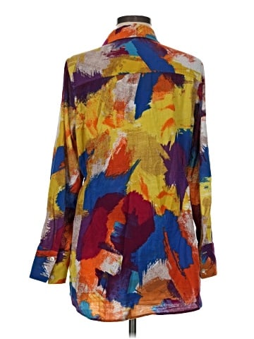 Soft Surroundings Long Sleeve Blouse (view 2)