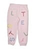 Stella McCartney 100% Cotton Hearts Pink Purple Sweatpants Size 6 - photo 2
