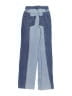 PacSun 100% Cotton Color Block Blue Jeans Size 22 - photo 2