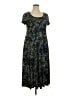 Chico's Graphic Multi Color Blue Casual Dress Size XL (3) - photo 1