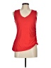CAbi 100% Cotton Red Sleeveless Top Size M - photo 1
