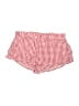Edikted Checkered-gingham Red Shorts Size S - photo 1