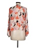 Parker Pink 3/4 Sleeve Blouse Size M - photo 2
