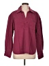 Gap Burgundy Long Sleeve Button-Down Shirt Size L - photo 1