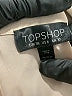 Topshop 100% Polyester Metallic Tan Jumpsuit Size 10 - photo 5