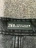 Zara Black Denim Shorts Size 6 - photo 3