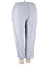 Haven Well Within 100% Linen Solid Blue Linen Pants Size XXL - photo 2