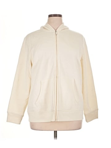 Karen Scott Sport Zip Up Hoodie (view 1)