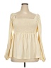 Unbranded Ivory Long Sleeve Blouse Size XXL - photo 1