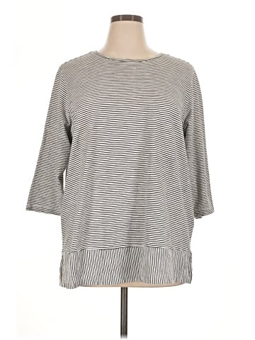 Lands' End 3/4 Sleeve T-Shirt (view 1)