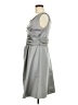 David's Bridal 100% Polyester Solid Gray Cocktail Dress Size 10 - photo 5