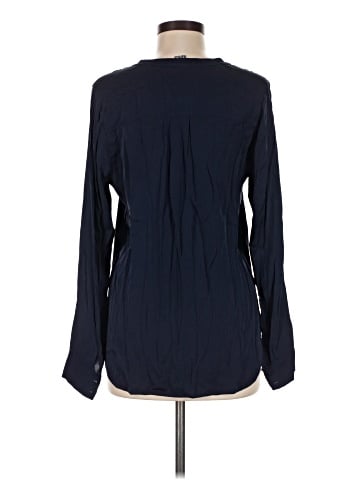 Vince. Long Sleeve Silk Top (view 2)
