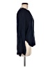 Vince. Blue Long Sleeve Silk Top Size 8 - photo 4