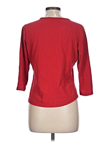 Liz Claiborne 3/4 Sleeve T-Shirt (view 2)