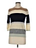 J.Crew Color Block Tan Turtleneck Sweater Size M - photo 1