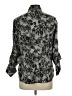 MICHAEL Michael Kors 100% Polyester Paisley Gray 3/4 Sleeve Blouse Size L - photo 2
