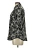 MICHAEL Michael Kors 100% Polyester Paisley Gray 3/4 Sleeve Blouse Size L - photo 5