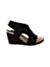 Sofft Black Wedges Size 7 1/2 - photo 1
