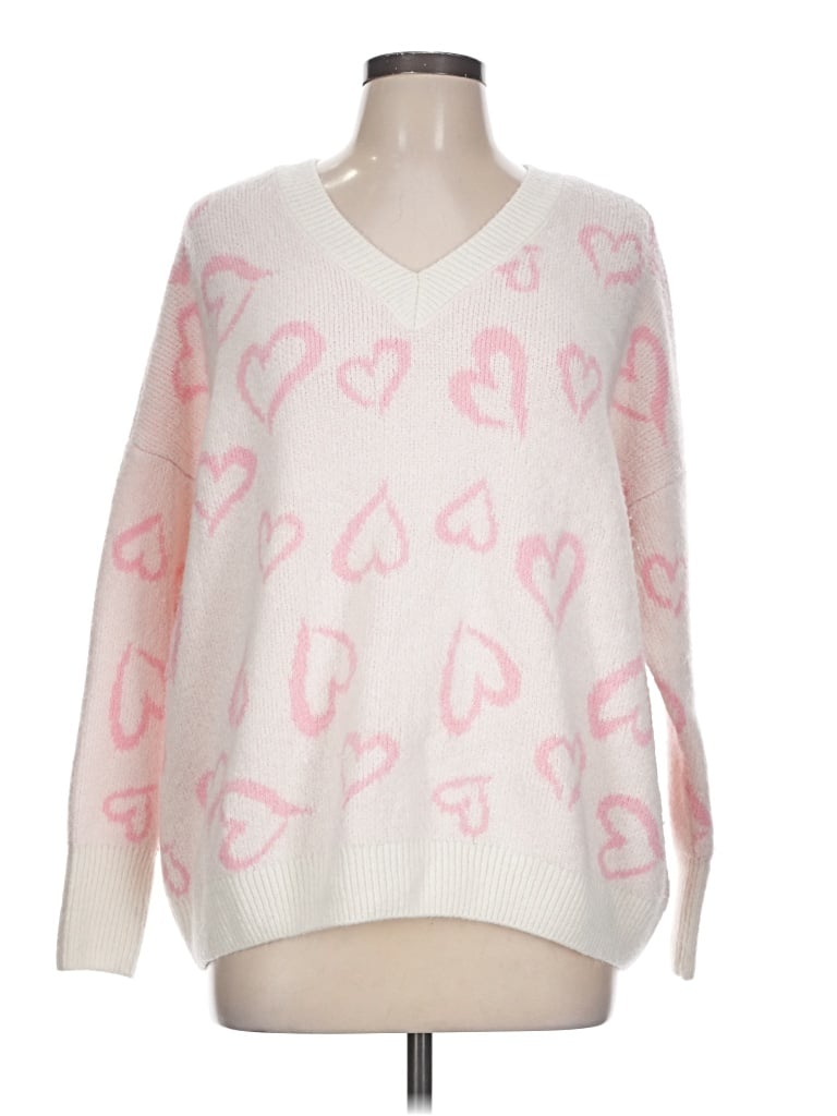 Pre-owned Cece Pullover Sweater In Pink
