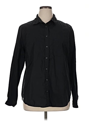 Gap Long Sleeve Button-Down Shirt (view 1)