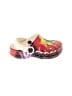 Crocs Tie-dye Red Purple Clogs Size 7 (kids, wide) - photo 1